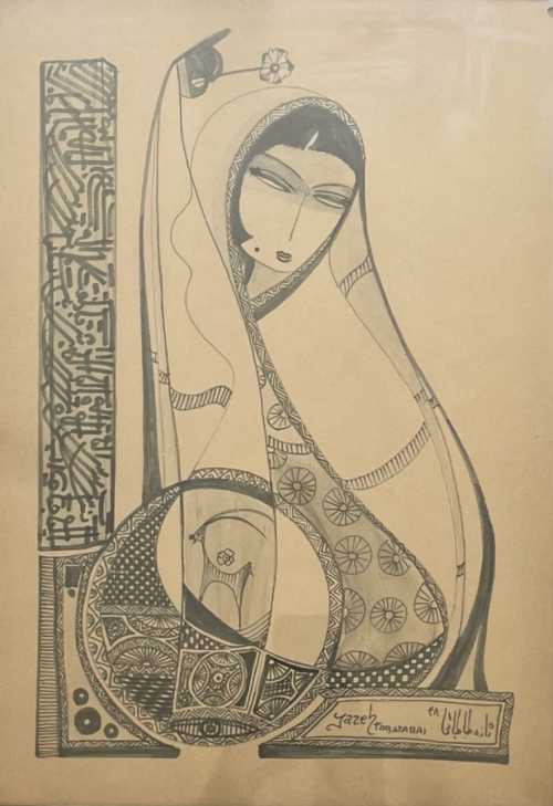 ArtChart | Woman by Jazeh Tabatabai