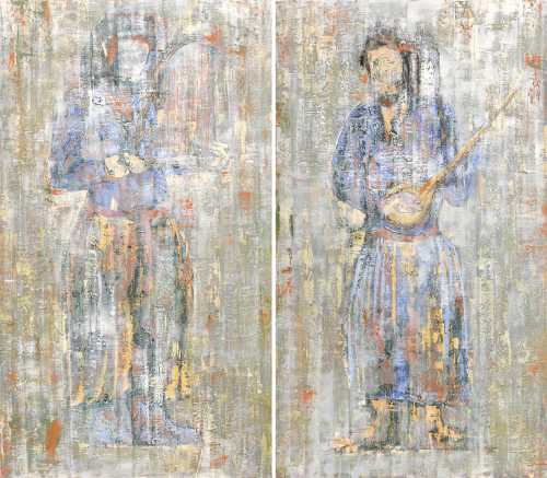 آرتچارت | بدون عنوان از مجموعه نوای زروان از هیرو شیخ الاسلامی