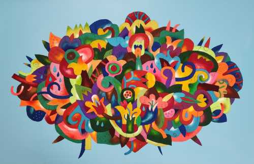 ArtChart | Sewn Imagery 13 by Soha Ghasemi