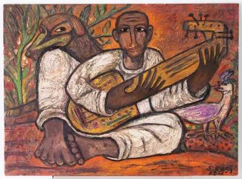 آرتچارت | نوازنده نشسته از سمیر رافی