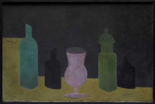 آرتچارت | بدون عنوان (بطری‌ها) از لیلی متین دفتری