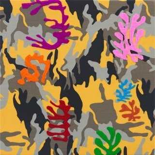 ArtChart | Desert Flower/Desert Snow, After Matisse by Farhad Ahrarnia