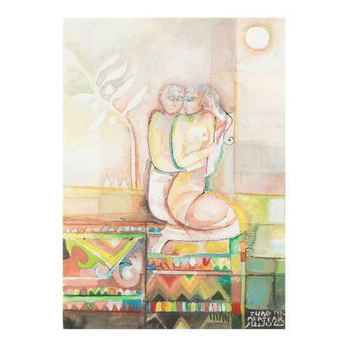 ArtChart | The Embrace by Suad al-Attar