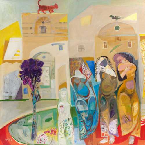 ArtChart | Four Women by Edward Shahda