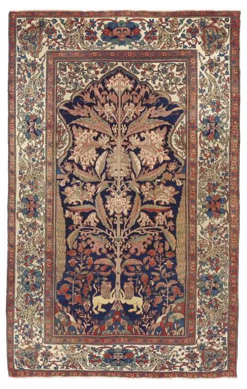 ArtChart | A SAROUK PRAYER RUG by Unknown Artist