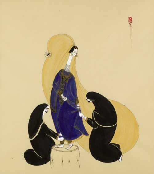 ArtChart | Dress Maker by Hayv Kahraman