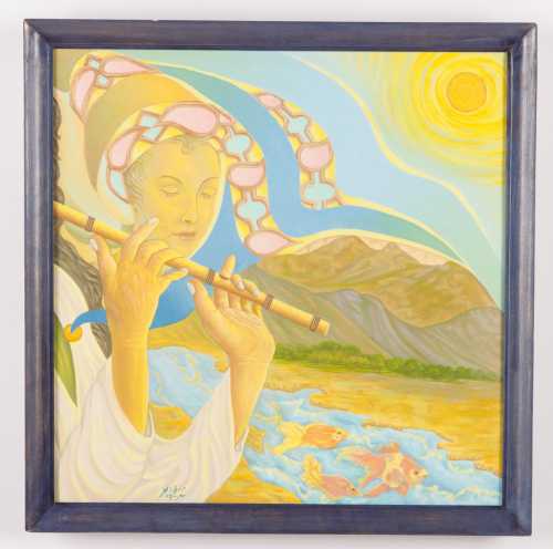 ArtChart | Nay Player by Manouchehr Tavanfar