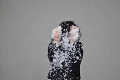 ArtChart | Untitled from the Snow Spray series by Saaede Doostbekheir