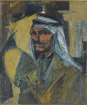 ArtChart | Man from the Countryside by Saadi Al-Kaabi