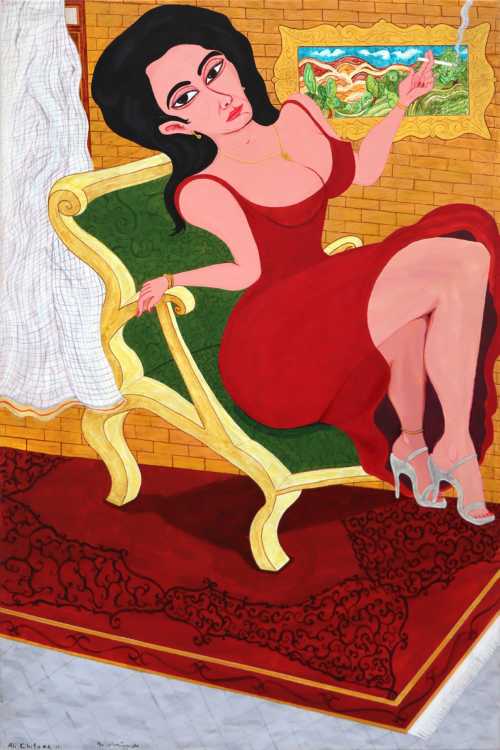 ArtChart | Beautiful Lady by Ali Chitsaz