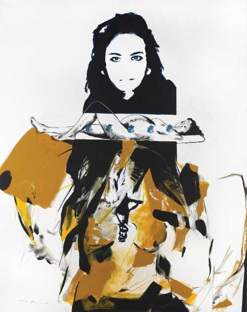 آرتچارت | بدون‌عنوان (خانم باردار) از بهاره نوابی