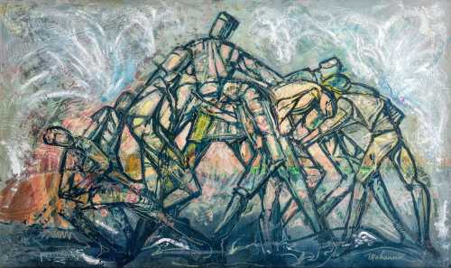 ArtChart | The Labourers by Muhanna Al-Dura