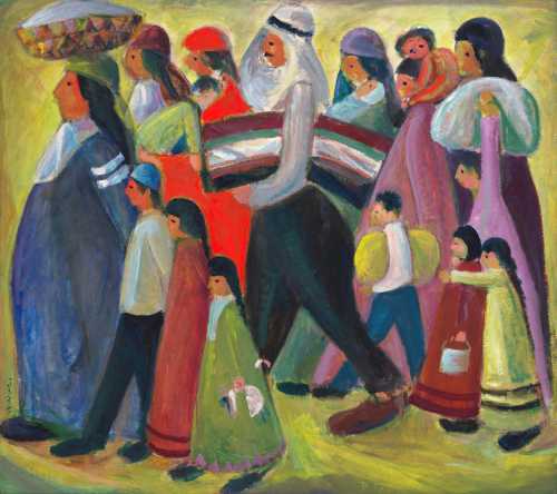 ArtChart | The Difficult Displacement by Mamdouh Kashlan