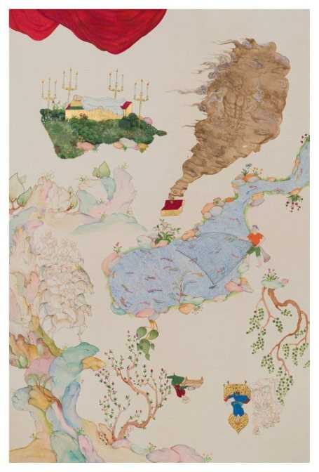 ArtChart | The Fisherman’s Tale from One Thousand and One Nights by Elham Etemadi