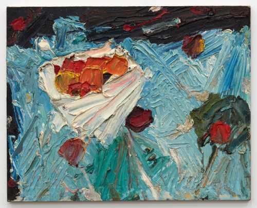 ArtChart | Blue Table by Manoucher Yektai