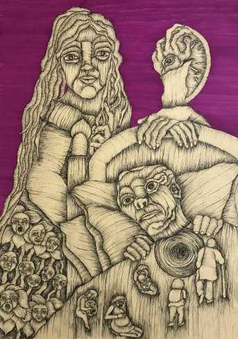 آرتچارت | زندگی بیگناه از مانیا جلالی فراهانی