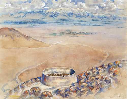 آرتچارت | نمایی از تهران از میشا شهبازیان