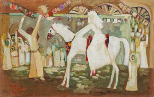 ArtChart | The Bedouin Wedding by Yahya Yaghi