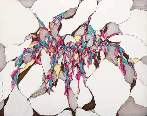 آرتچارت | بدون‌عنوان از مجموعه بافته از پانته‌آ سیروس