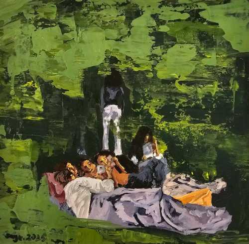 آرتچارت | بدون عنوان از سایه منصور