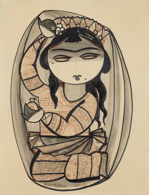 ArtChart | Oriental Woman by Jazeh Tabatabai