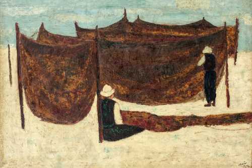 ArtChart | Fishermen by Abdel Ghaffar Shedid