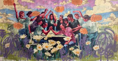 آرتچارت | بدون عنوان از غزل مروی