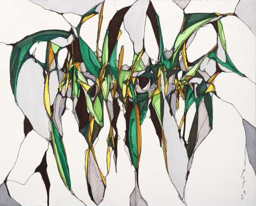 آرتچارت | بدون‌عنوان از مجموعه بافته از پانته‌آ سیروس