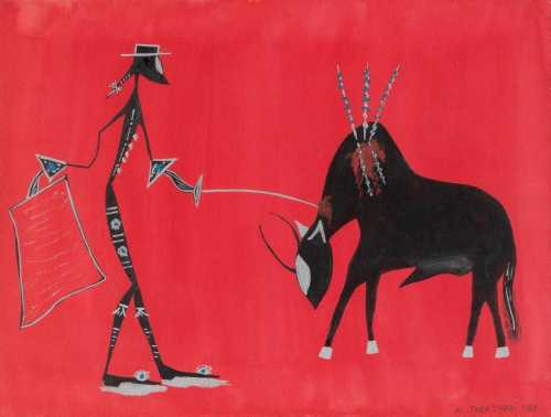 ArtChart | Bullfighting by Jazeh Tabatabai