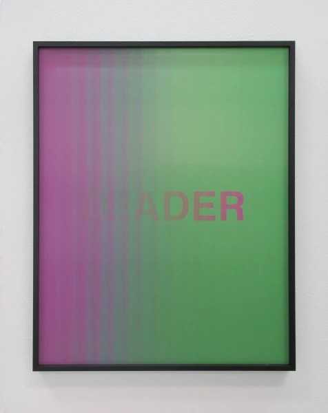 ArtChart | LEADERS/DEALERS (Magenta/Green) by Anahita Razmi