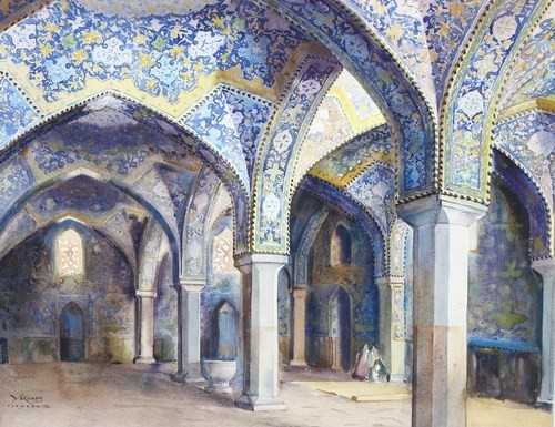 ArtChart | The Mosque of Isfahan by Yervand Nehapetian