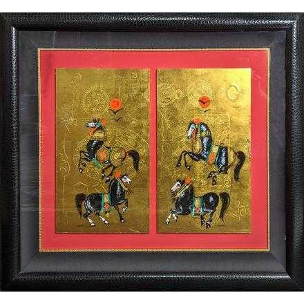 ArtChart | Untitled (Four Horses) by Nasser Ovissi