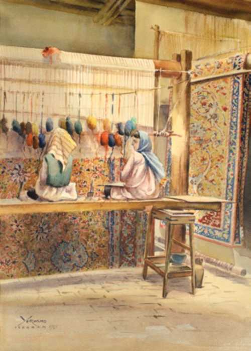 ArtChart | Carpet Workshop in Isfahan by Yervand Nehapetian