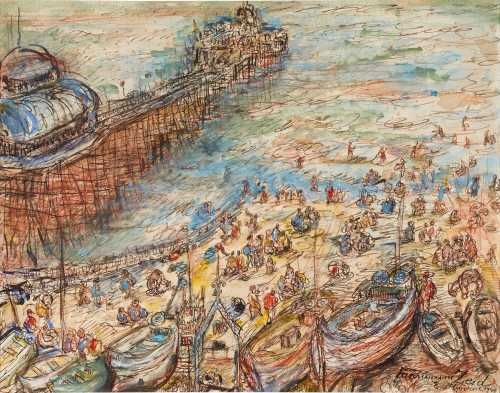 آرتچارت | دریاهای آزاد در ایستبورن از فخر النساء زيد