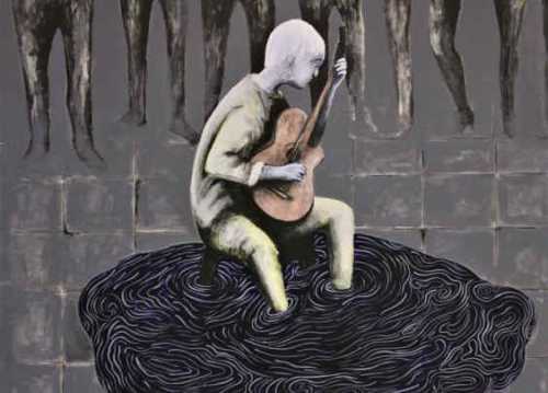 آرتچارت | "بدون عنوان از مجموعه‌ی "برای نشنیده شدن از ستاره بهبهانی