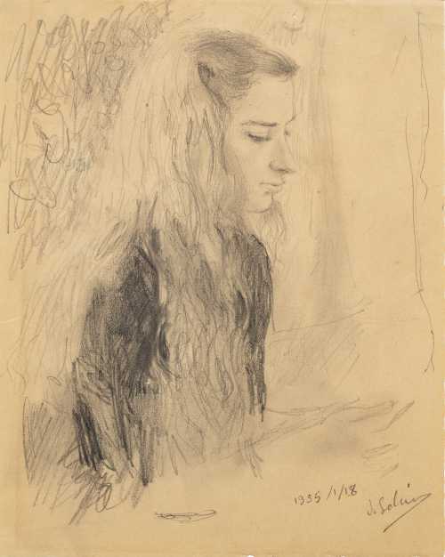 ArtChart | Portrait of Lorna by Jawad Saleem