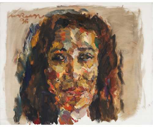 ArtChart | Portrait of Safaa Nabaa by Marwan Kassab-Bachi