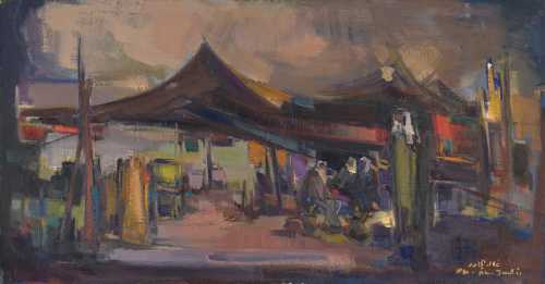 ArtChart | Bedouin Tent by Khalid al-Jader