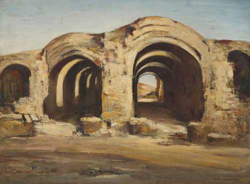 ArtChart | Ramesseum Temple by Georges Hanna Sabbagh