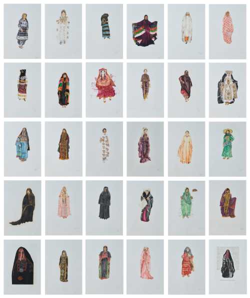 آرتچارت | لباس سنتی از صفية بن زقر