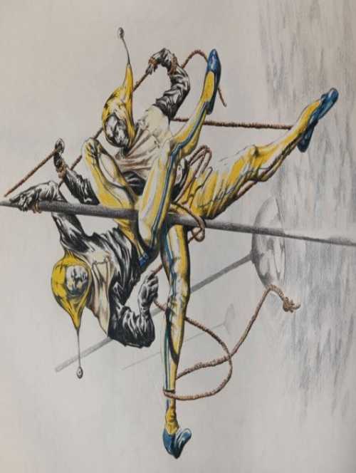 ArtChart | Acrobatic ramblers by Payam Ghlichi
