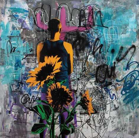 ArtChart | Self-Abstract by Dariush Gharahzad