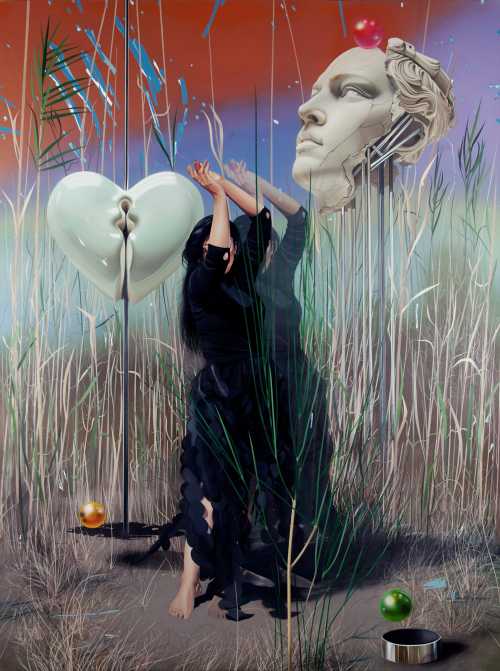 ArtChart | Camouflage in One of the Possible Modes (from the Jouissance Series) by Saeed Ahmadzadeh