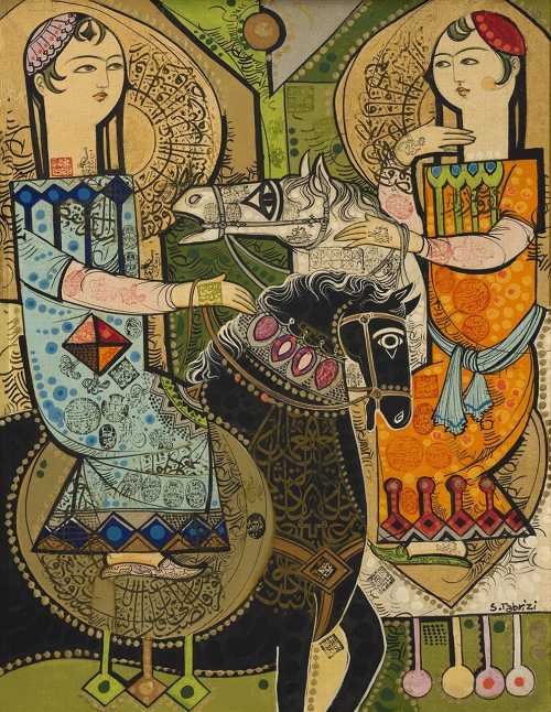 آرتچارت | بدون عنوان از صادق تبریزی