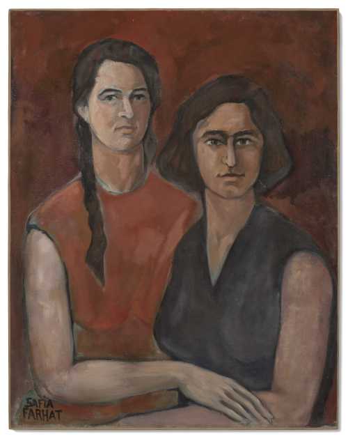 ArtChart | Nejia and Saïda by Safia Farhat