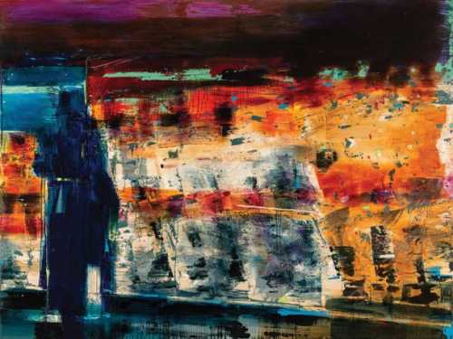 آرتچارت | سرباز آبی از مجموعه رژه از امیرحسین زنجانی