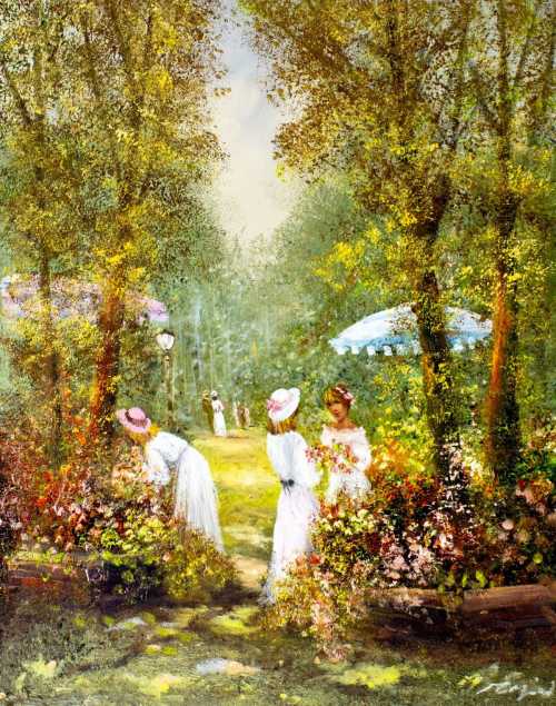 آرتچارت | منظره پارک از مجید رهنوردکار