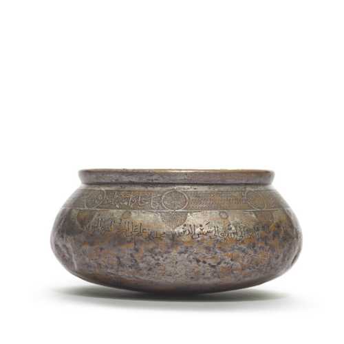 ArtChart | A tinned copper bowl, signed by Bu Bakr ibn al-Khabbaz, Western Persia or Mesopotamia, 14th/15th century by Unknown Artist