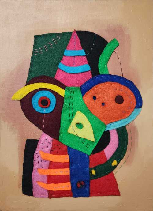 ArtChart | Sewn Imagery 08 by Soha Ghasemi