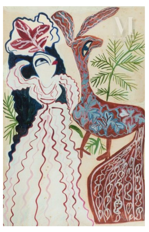 ArtChart | In the eyes by Baya Fatima